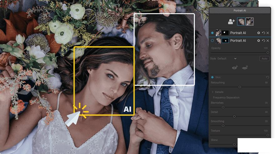 سۈنئىي ئەقلى ئىقتىدارلىق يۇمشاق دېتال ۋە PS قىستۇرمىسى ON1 Portrait AI 2021 v15.0.0.9581