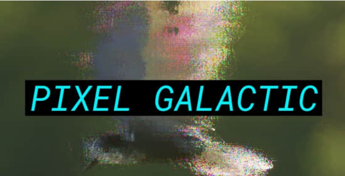 AE/PR نىڭ پىكسېللىق پارتلاش بۇزۇلۇش ئۈنۈم ھاسىللاش قىستۇرمىسى Pixel Galactic v1.0.1 Win/Mac