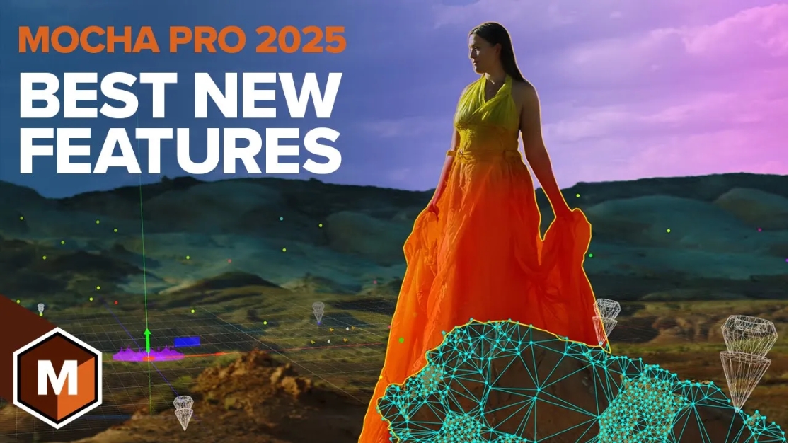 Mocha Pro 2025 v12.0.3 سىن ئەگەشتۈرۈش قىستۇرمىسى AE/PR/OFX/Davinci